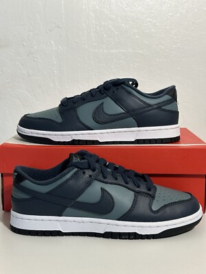Nike Dunk Low Retro PRM Mineral Slate Armory Navy DR9705-300 SIZE 8M *NEW W/BOX*
