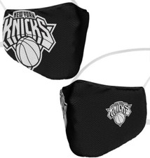 OFFICIAL FANATICS NBA TEAM ADULT FACE COVERING NEW YORK KNICKS BRAND NEW TAGS