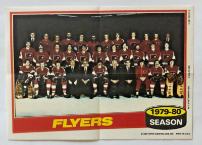 1980-81 Topps Team Pin-Ups Philadelphia Flyers Team #03