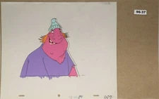 Back To The Future Original Production Drawing And Cel 96-37 Used Cond.