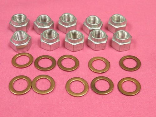65-67 Mustang Shelby Bronco Cougar Rear End Differential Carrier Nuts & Washers - Picture 2 of 2