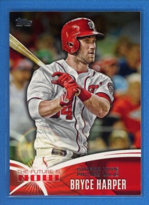 2014 Topps Series 1 The Future is Now #FN-29 Bryce Harper Washington Nationals