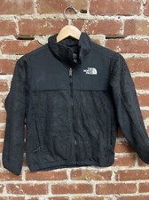 The North Face Girls Denali Fleece Jacket Size M Medium Black T30