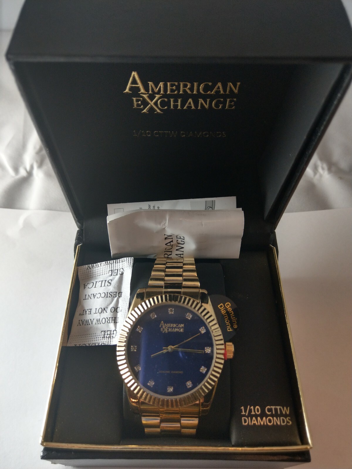 american exchange diamond watch