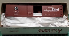 Accurail (HO) #81073 SANTA FE - SAN FRANCISCO CHIEF 50' Steel Boxcar NIB Kit