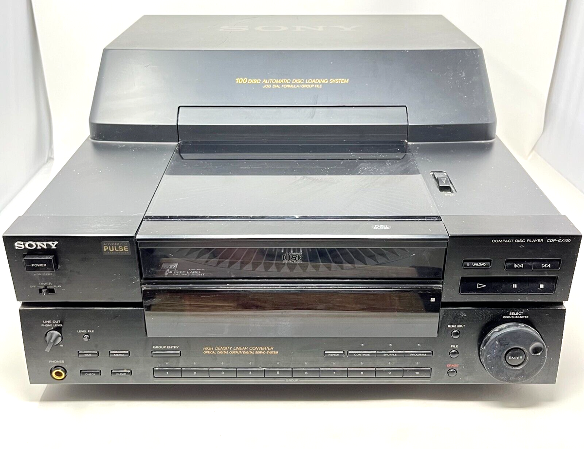 SONY コンパクトディスクプレイヤーCDP-CX100 SONY コンパクトディスクプレイヤーCDP-CX100