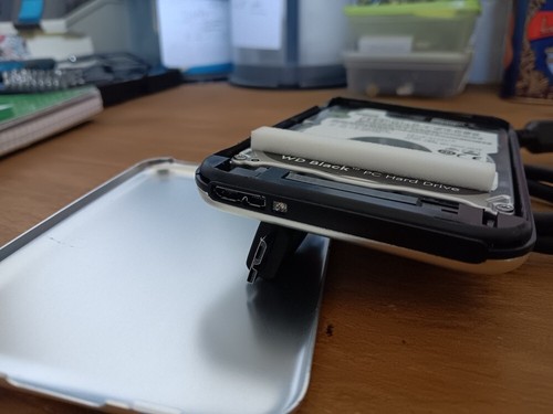 RECYCLÉ & VÉRIFIÉ : DISQUE DUR EXTERNE USB 3.0 500GO 500GB 2.5 WESTERN DIGITAL - Photo 6/8