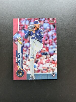 2020 Topps Update Mother's Day Parallel /50 Devin Williams Rookie RC #U-113