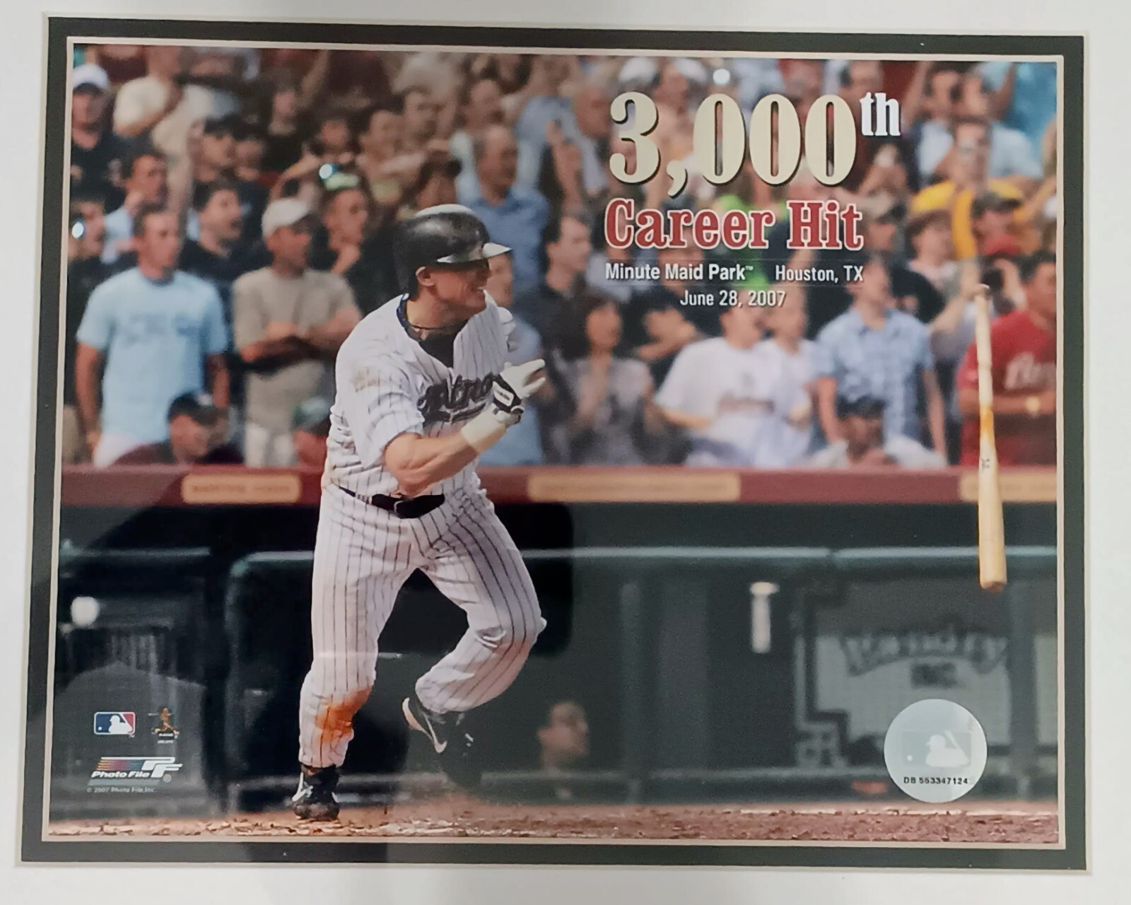Houston Astros Craig Biggio - 3,000th Career Hit