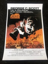 * LALO SCHIFRIN * signed 12x18 poster * RAGE * COMPOSER *  COA * 1