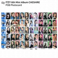 ITZY 6th Mini Album Cheshire Official Photocard POB Al BDM JYP MS MK MP SW Y24