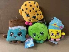 Cupcake, galleta, chocolate, felpa de manzana exclusiva serie Shopkins nueva con etiquetas EE. UU.