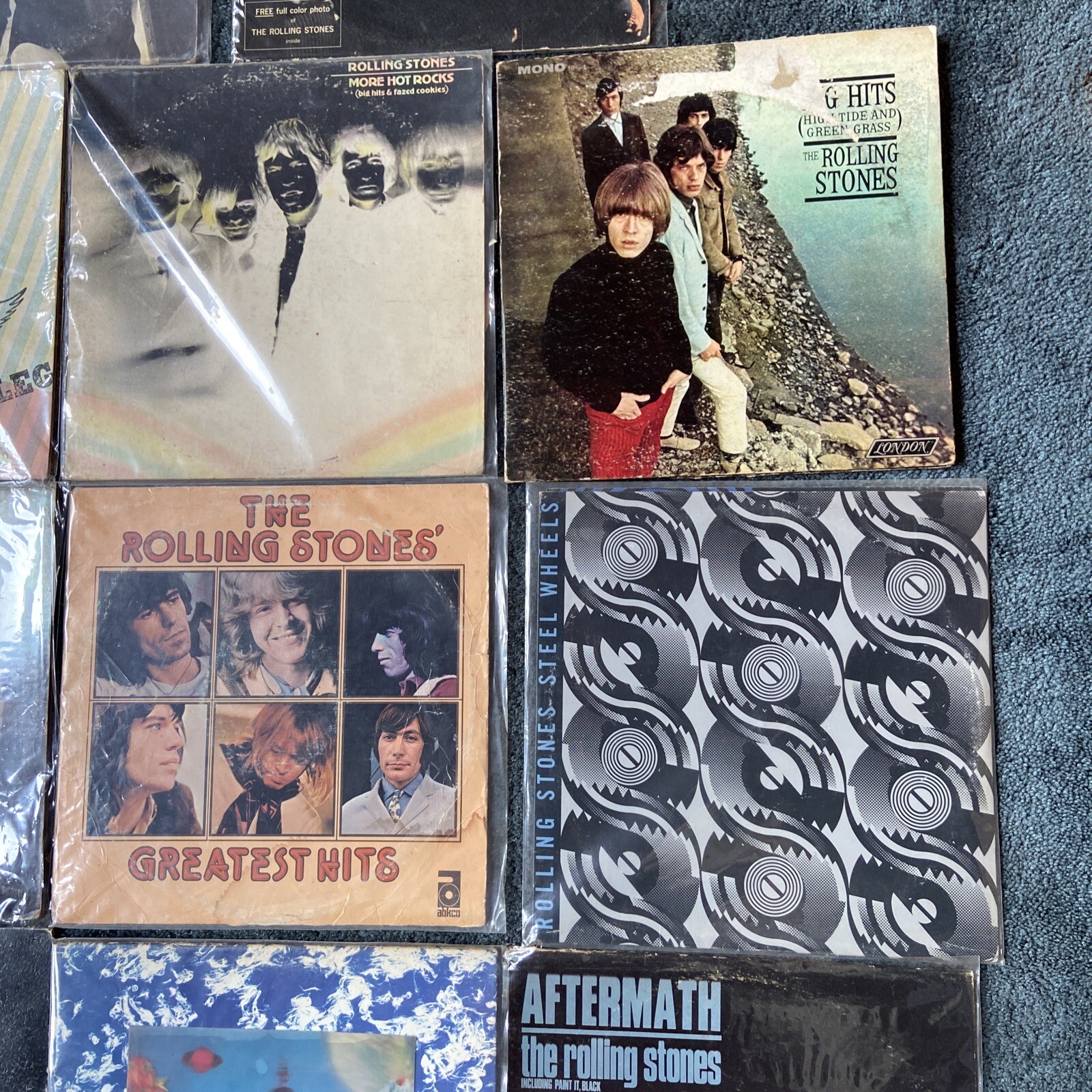 The Rolling Stones & Aerosmith Vinyl Lot Of 24 Records Vintage eBay