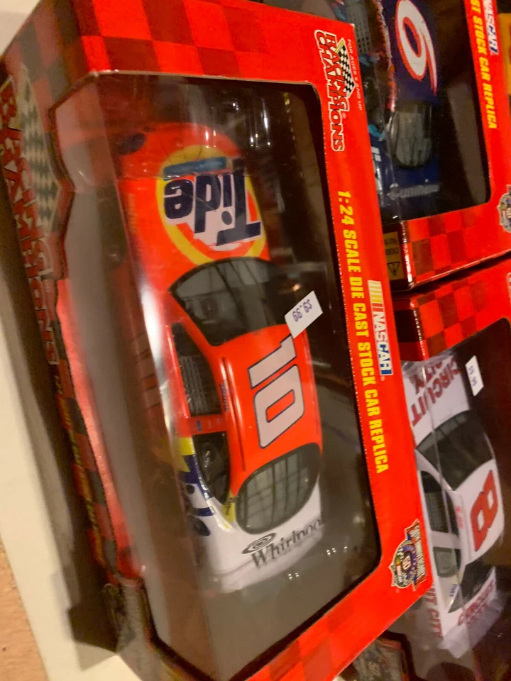 Racing Champions Lot of 7 Cars 1:24 NASCAR Multiple Editions NIB jeff gordon set - Image 4 of 4