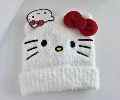 Hello Kitty Red Bow Beanie