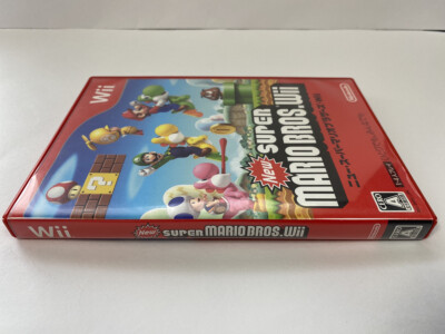 Nintendo Wii New Super Mario Bros. Wii Normal Edition Japanese game software