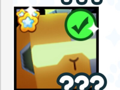 HUGE CYBORG CAPYBARA (PET SIMULATOR X) 100% CLEAN 50% OFF SALE! message to buy