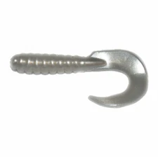 Big Bite Baits Curl Tail Grub Pearl 3in 10pk MPN CTG313