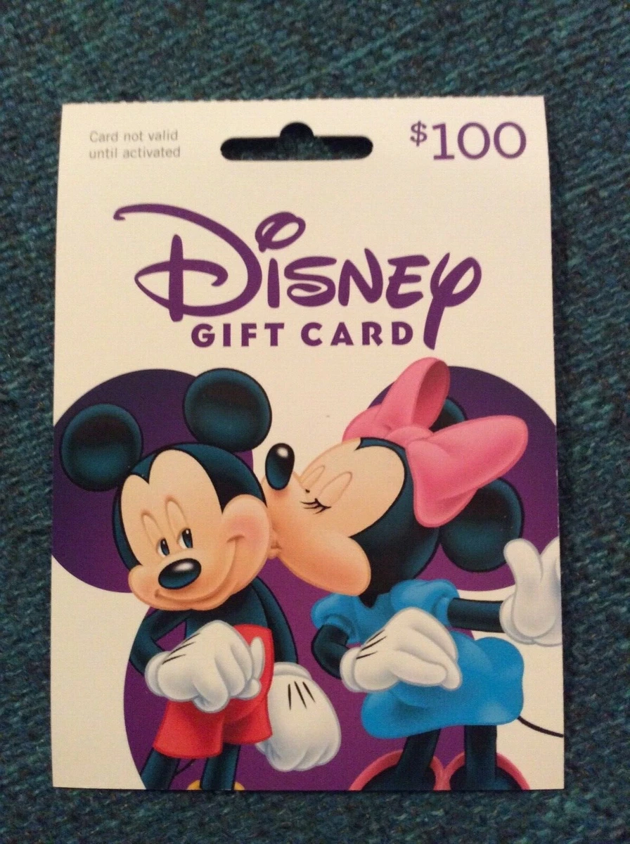 DISNEY Gift Card MICKEY MOUSE & FRIENDS (No $ Value) Collectible Only UNUSED