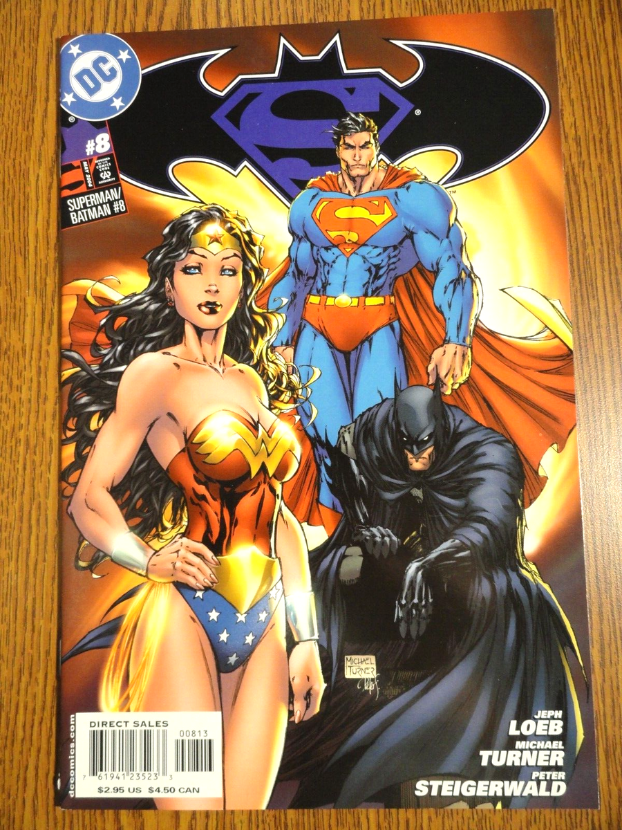 Superman / Batman #8 RARE 3rd Print Variant VF+ Key 1st Kara Zor