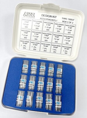 AVX RF Microwave Capacifors 2.2-22pF ACCU-P0402KITL1 Thin Film Capacitor New