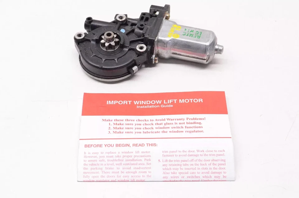 Conjunto de reman de motor eléctrico elevador de ventana cardone A1 47-10045 para Toyota Sienna Foto 2 de 2