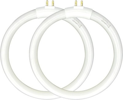 (2Pack) 4.75   T4 Type 12W 6400K Circular Bulb Replacement for Magnifier Desk Li