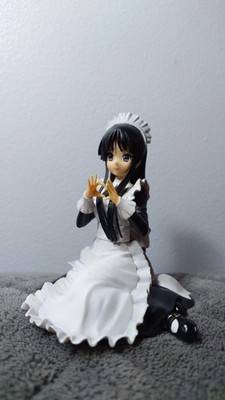 Banpresto K-On! Mio Akiyama Maid Outfit Fuku Version 2 Anime Figure 2010 EUC