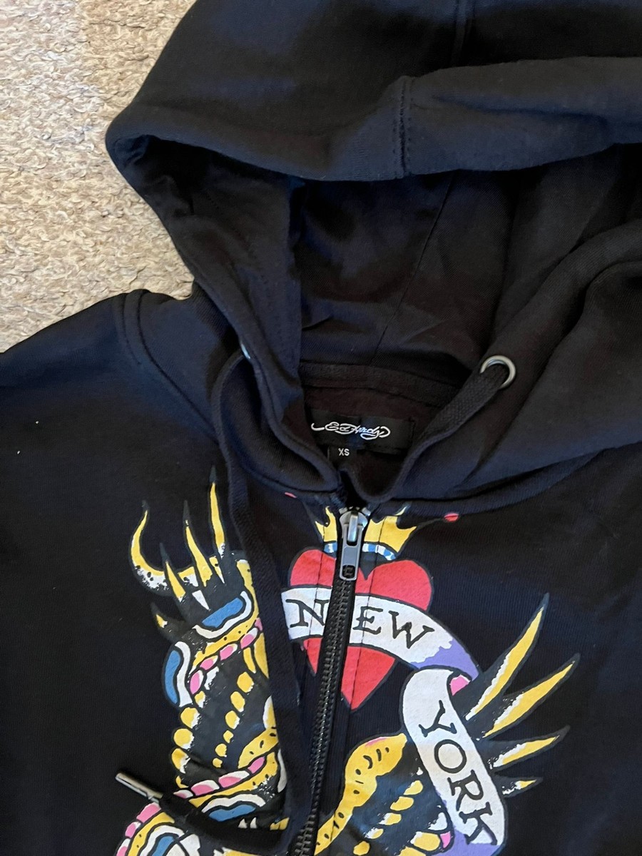 Women's Ed Hardy Tracksuit Xs Black | eBay