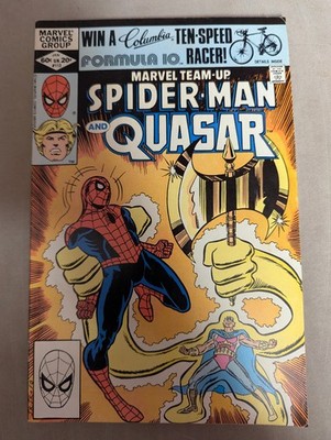 Marvel Team-Up #113, Marvel Comics, Spiderman, 1982, Quasar