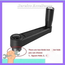 New 1x Crank Handle With Round Or Square Installation Hole And Revolving Handle
