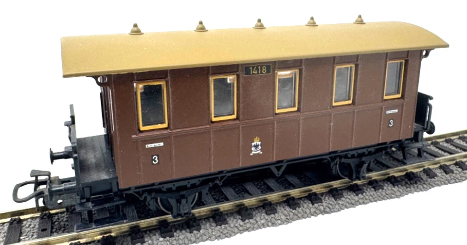 Märklin H0 4035 Preussischer Personenzug 4-teilig K.P.E.V. - HO H0 1:87 - Bild 3 von 4