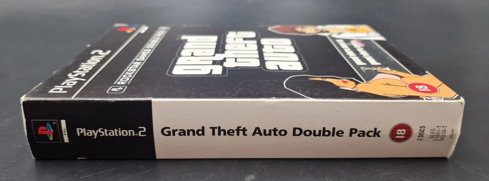 Grand Theft Auto Double Pack - Sony Playstation 2 PS2 - Complet - PAL - TBE - Photo 3/4