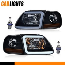 Led Drl Headlightscorner Lights Fit For 97-03 Ford F15099-02 Expedition L R