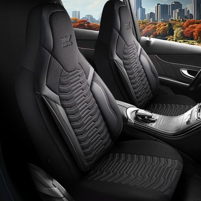 Sitzbezug passend für Kia Stinger in Schwarz 1053P003