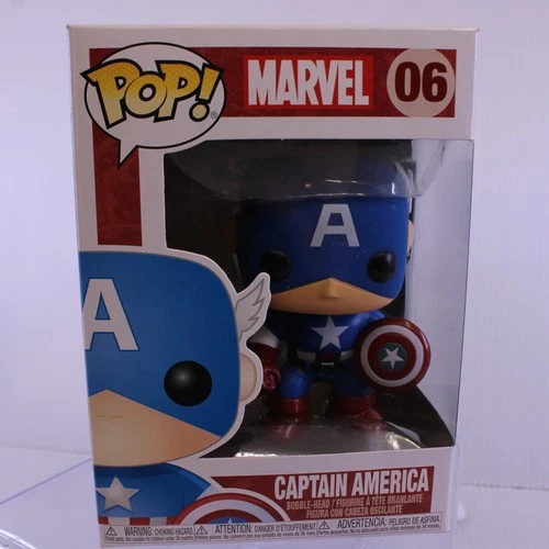 G5 Funko Pop Marvel CAPTAIN AMERICA Vinyl Figure 06