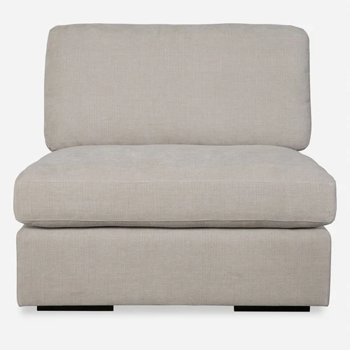 Uttermost Refuge Armless Sand Sofa - Picture 4 of 6