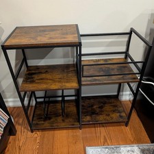 Record Player Stand 3-Tier Holds Up to 300 Albums 30.8 "L x 11.8" W x 28.5 "H