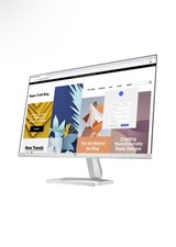 HP Series 5 23.8 inch FHD White Monitor - 524sw 23.8" FHD 1920 x 1080 48-100