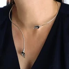 Large Calla Lily Flower Hallmarked 925 Sterling Silver Choker Torc Necklace