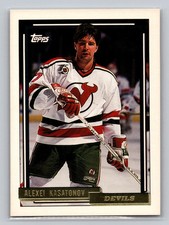 Alexei Kasatonov New Jersey Devils Hockey Topps NM
