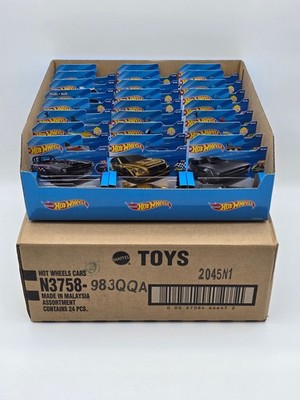 Mattel Hot Wheels 24 Autos Random Box Sealed Karton Case 1A Neuware Konvolut NEU
