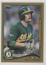 2014 Topps Gold 444/2014 Jed Lowrie #607 y8p