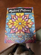 Mandala Coloring Book For Adults Relaxing Images Pattern Designs Art Therapy