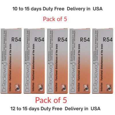 Dr Reckeweg R54 drop Pack of 5 piece