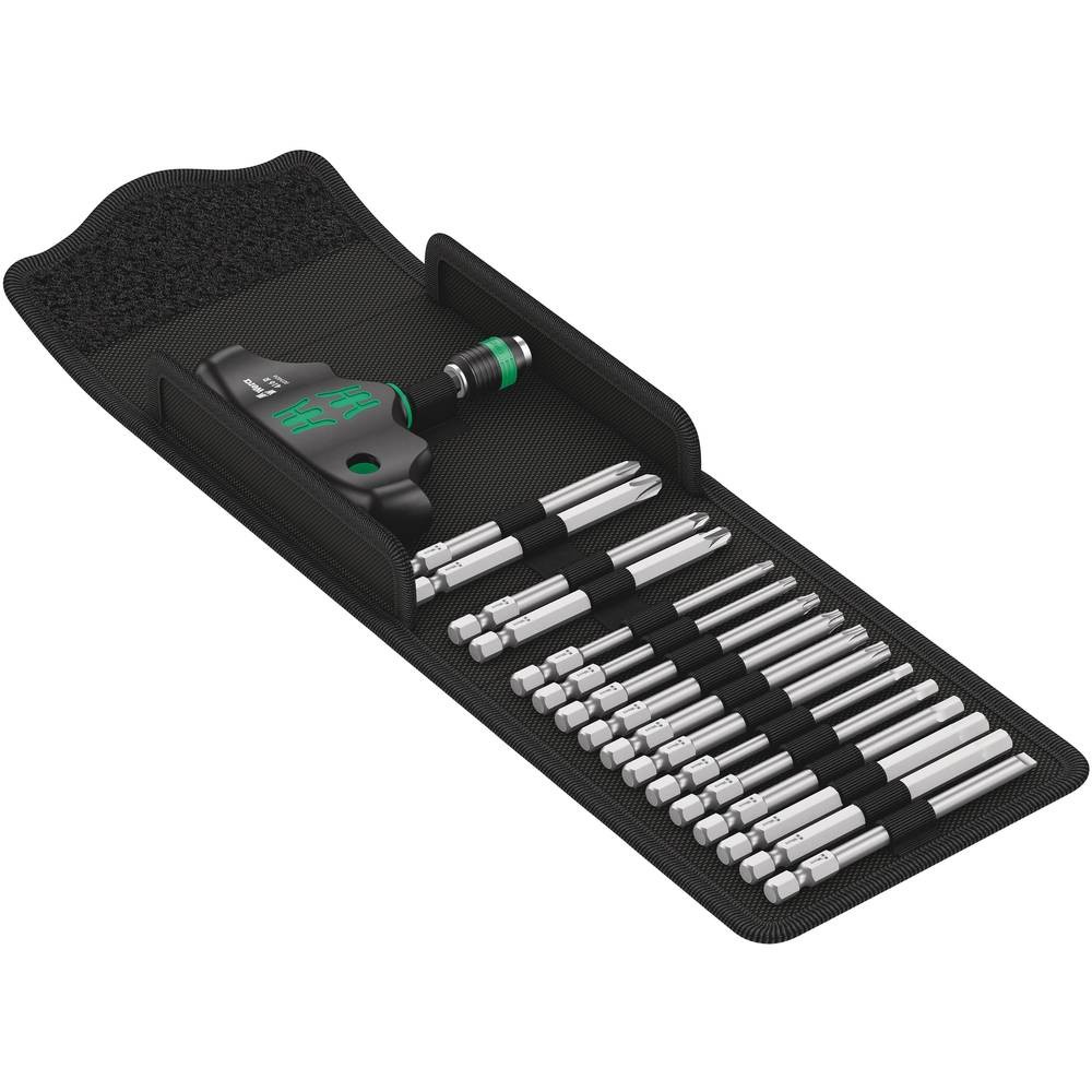 Wera Kompakt 400 kit de vissage pour l'entretien mécanique des vélos et motos à la maison