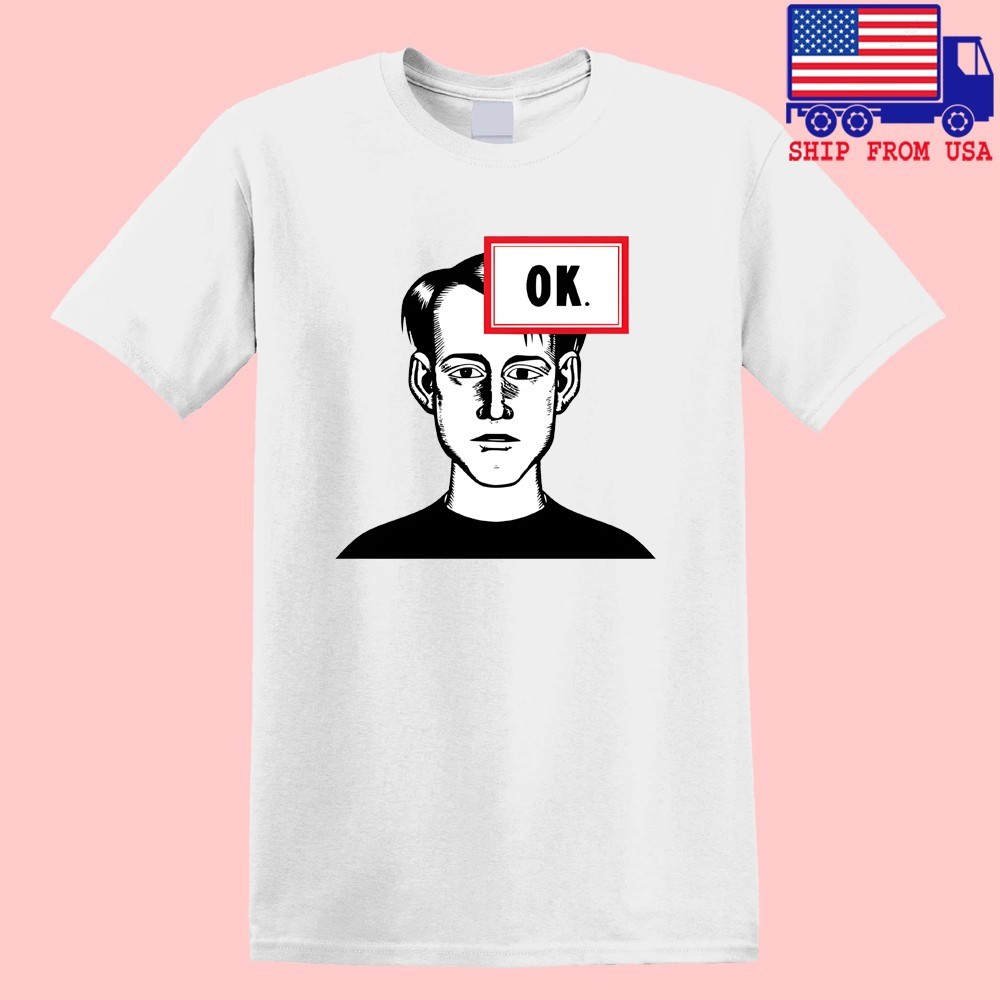 OK Soda Bevanda anni 90 Uomo Bianco Taglia S-5XL