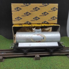 Wagon citerne SNCF en métal LR Louis Roussy  échelle O  modèle original en boite
