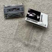 Whitesnake Slide It In 1984 Cassette Tape Club Edition, Clear Shell