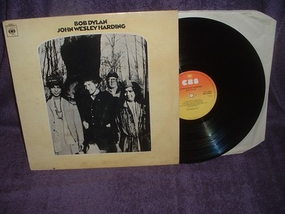 BOB DYLAN John Wesley Harding UK Vinyl, LP, Album, Reissue NM/VG+